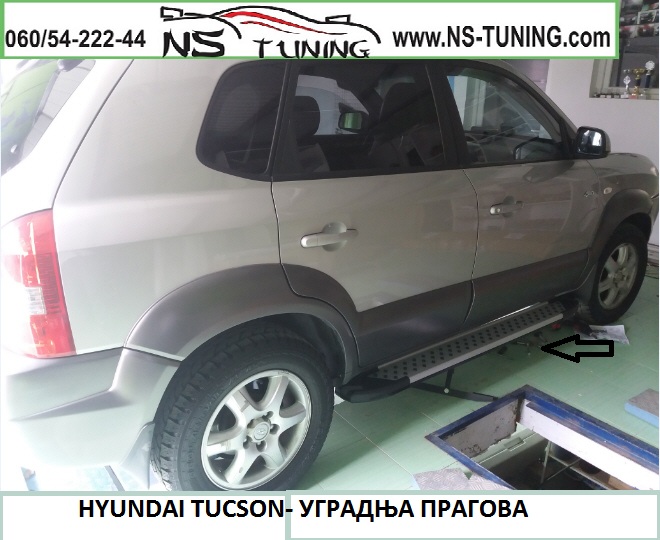 hyundai tucson bocni pragovi ugradnja novi sad tuning